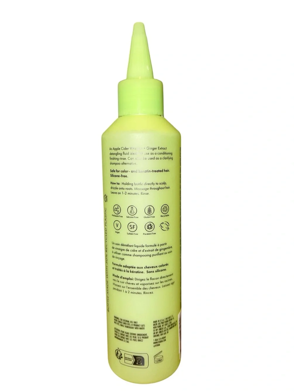 FEKKAI Apple Cider Detox Scalp Scrub & Rinse Bundle